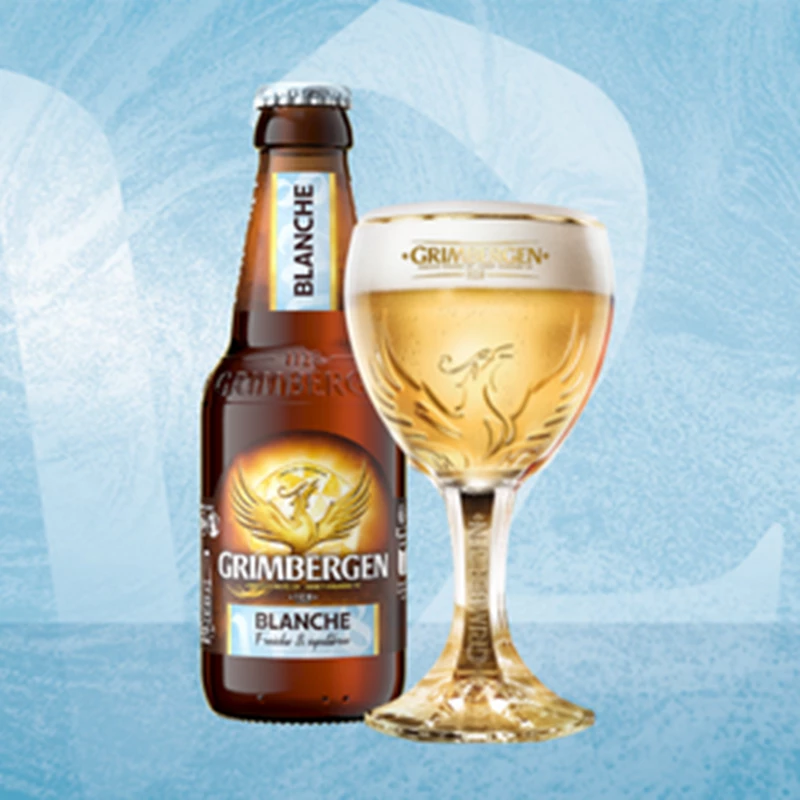 Bière Grimbergen Blonde : Grimbergen Blonde en bouteille