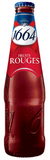 Bouteille de bière 1664 au design rouge, étiquetée "Rouge".